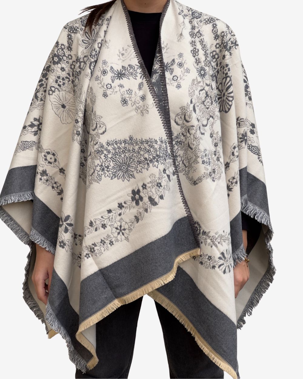 Poncho Reversibile
