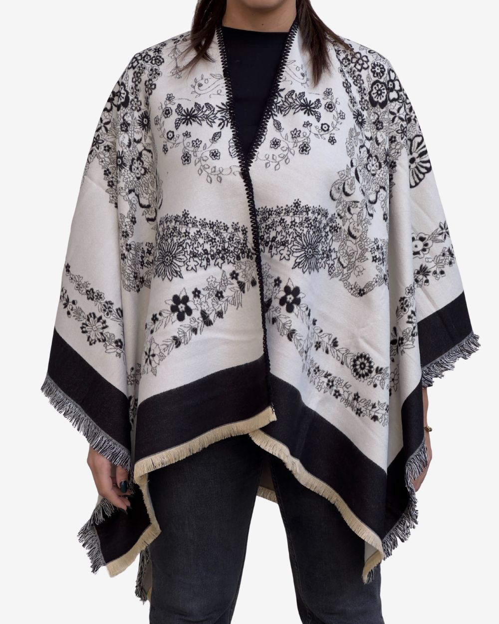 Poncho Reversibile