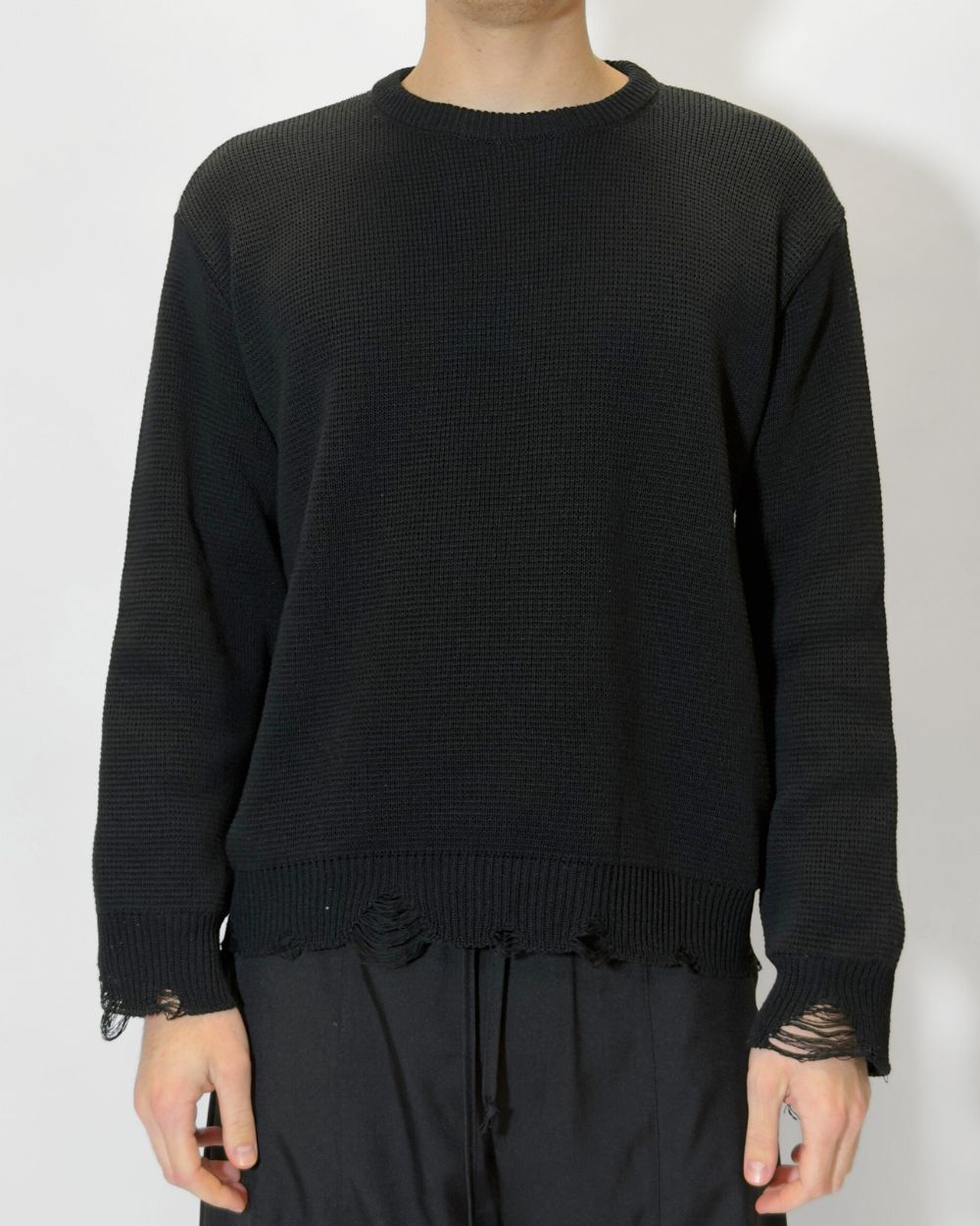Maglione Primaverile Sfrangiato