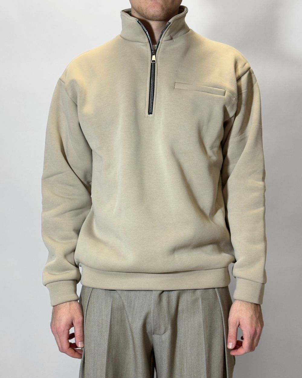 Felpa Quarter Zip