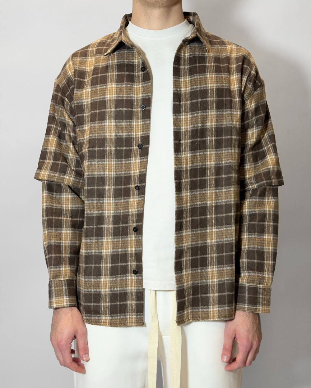 Camicia in flanella a quadri