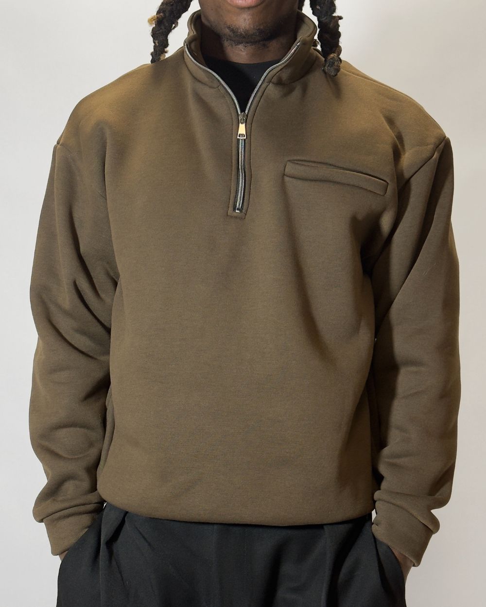 Felpa Quarter Zip