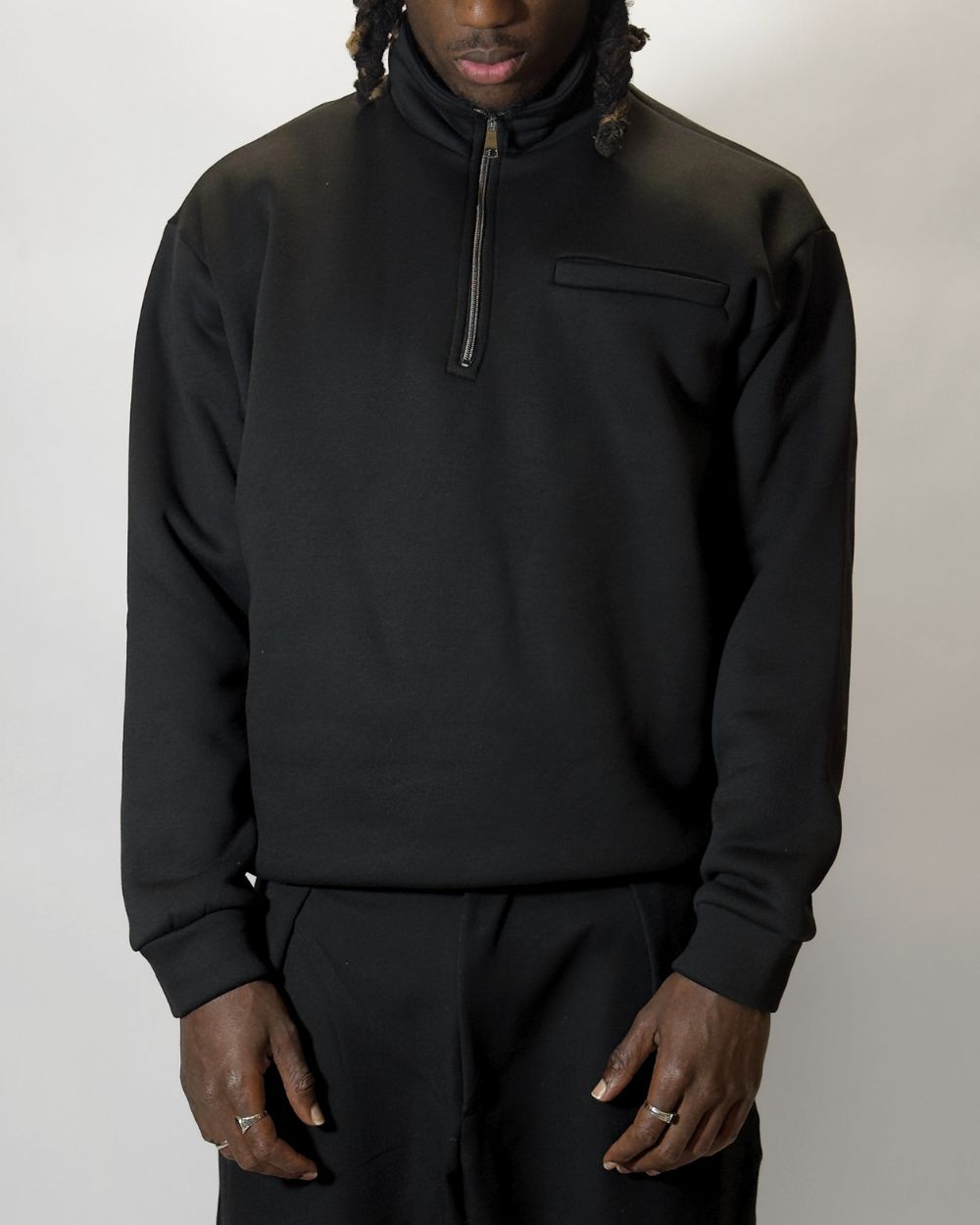 Felpa Quarter Zip