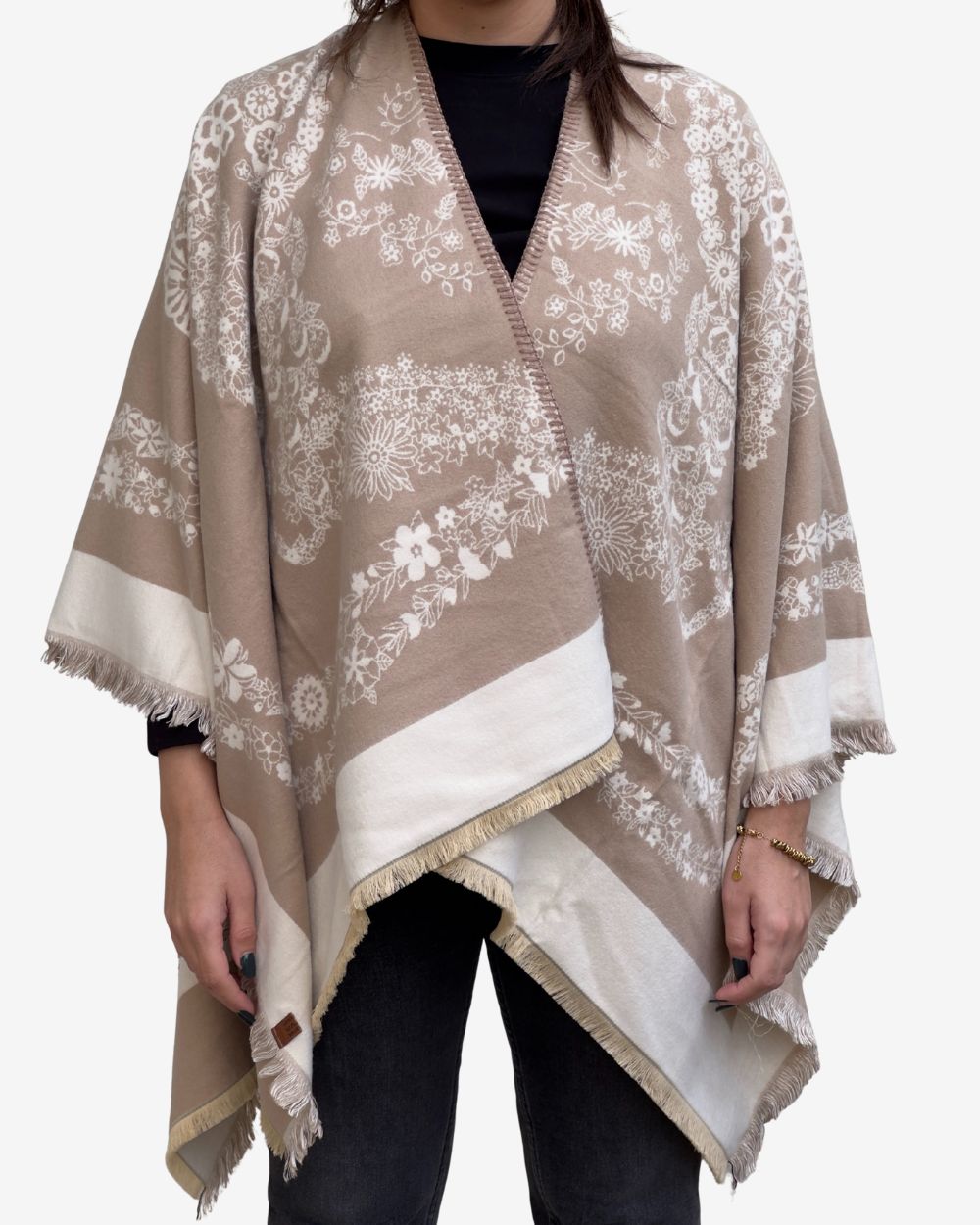 Poncho Reversibile