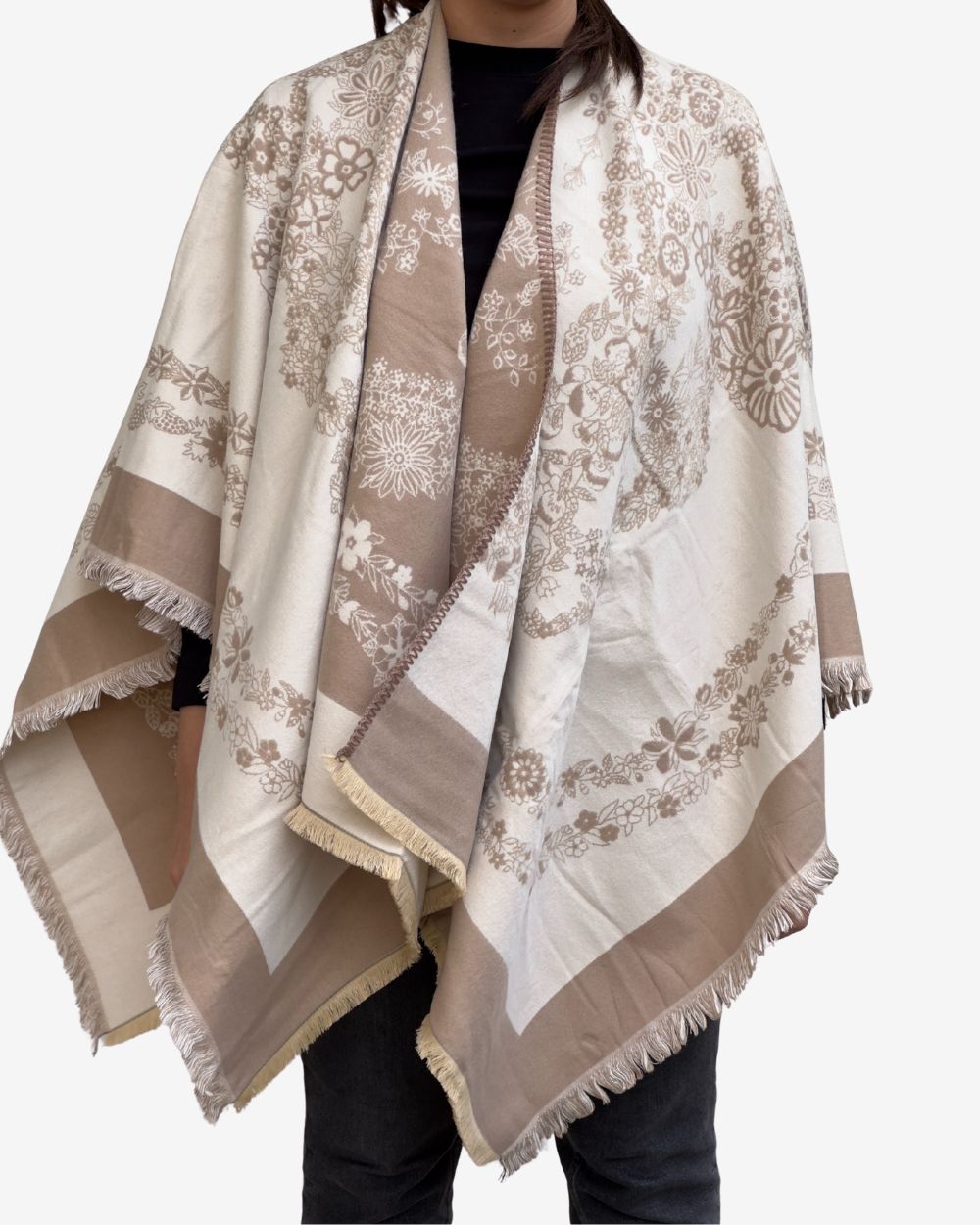 Poncho Reversibile
