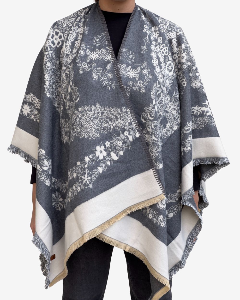 Poncho Reversibile
