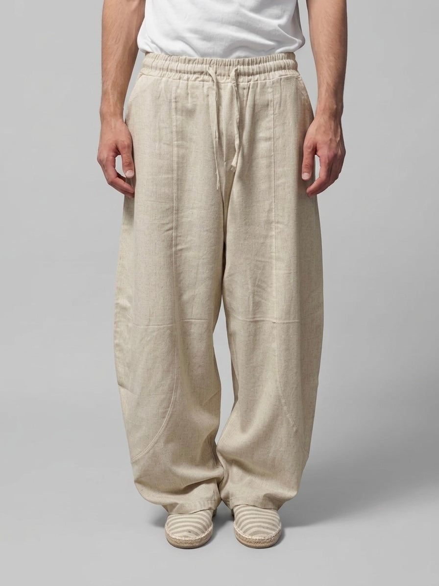 Pantalaccio Baloon in lino
